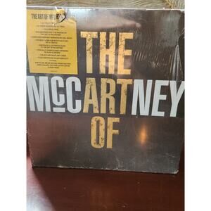 The Art of McCartney Deluxe Box Set Colored Vinyl CD DVD Sealed